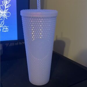 Venti icy studded Starbucks cup
